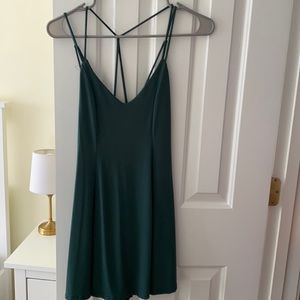 Forest Green Mini Dress (Semi Formal)